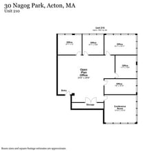 30 Nagog Park, Acton, MA à louer Plan d’étage– Image 1 sur 1
