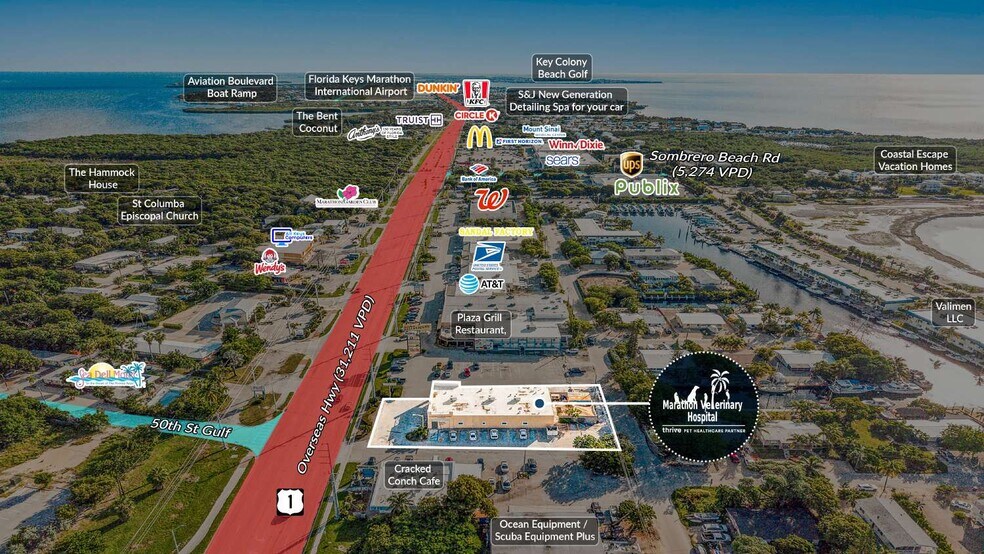 5001 Overseas Hwy, Marathon, FL à vendre - Photo de l’immeuble – Image 2 sur 5