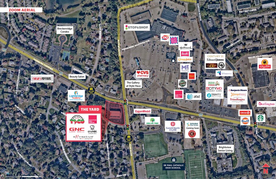 1591-1593 Alps Rd, Wayne, NJ à louer - Photo de l’immeuble – Image 2 sur 2