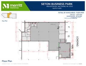4820 Seton Dr, Baltimore, MD à louer Plan d’étage– Image 1 sur 1