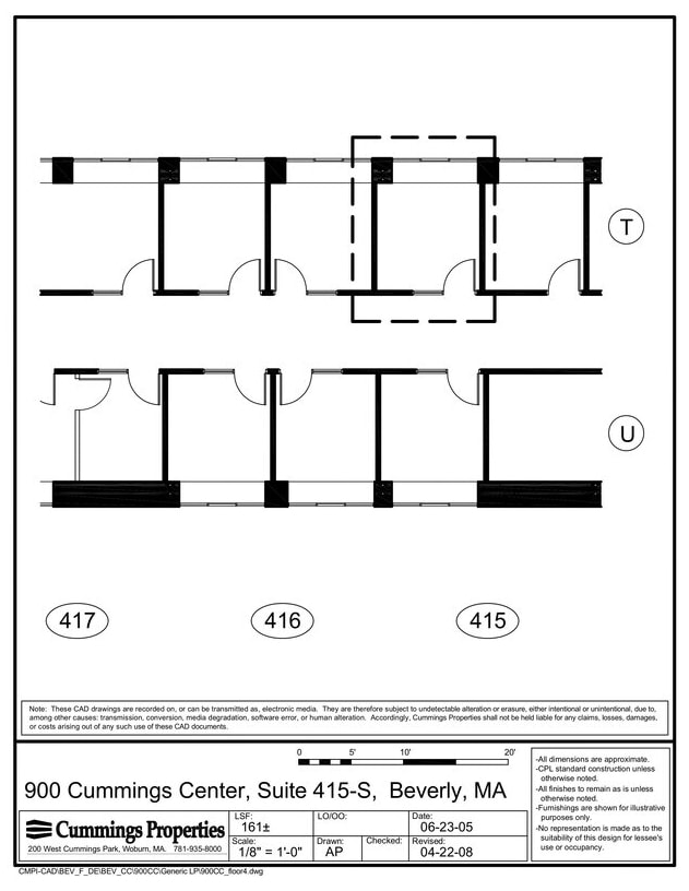 900 Cummings Ctr, Beverly, MA à louer Photo intérieure– Image 1 sur 1