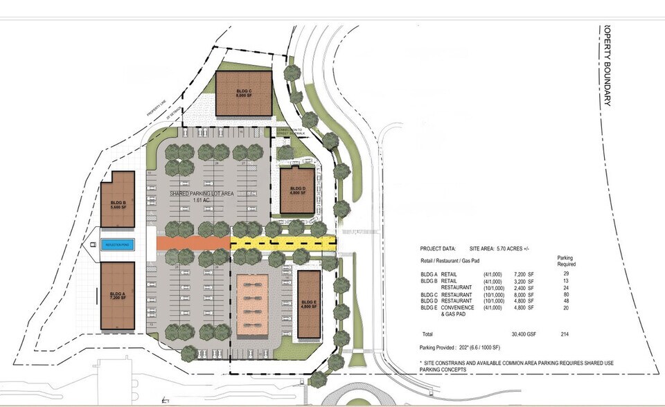 N Gate Blvd, Colorado Springs, CO à louer - Plan de site – Image 2 sur 2