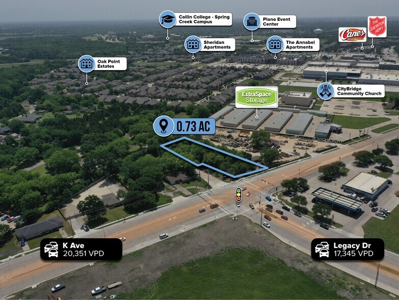 6690 Avenue K, Plano, TX à vendre - Photo de l’immeuble – Image 3 sur 9