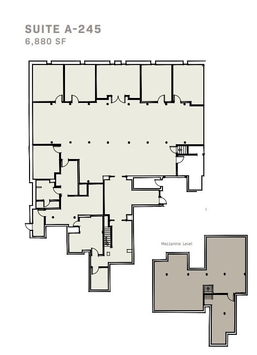 905 W Main St, Durham, NC à louer Plan d’étage– Image 1 sur 1