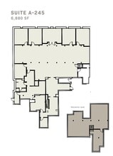 905 W Main St, Durham, NC à louer Plan d’étage– Image 1 sur 1