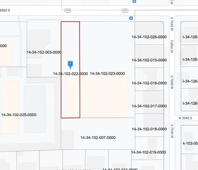 7095 W 3500 S, Salt Lake City, UT à vendre - Plan cadastral – Image 3 sur 68