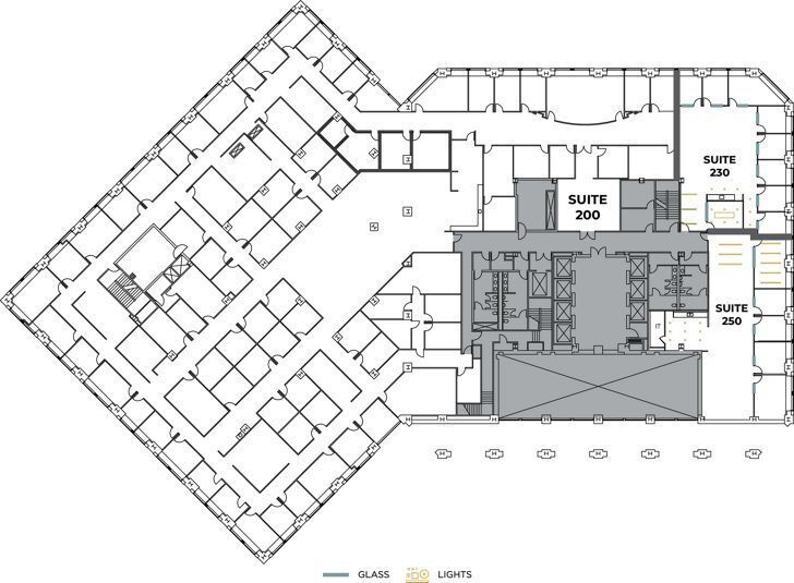 100 Spectrum Center Dr, Irvine, CA à louer Plan d’étage– Image 1 sur 1