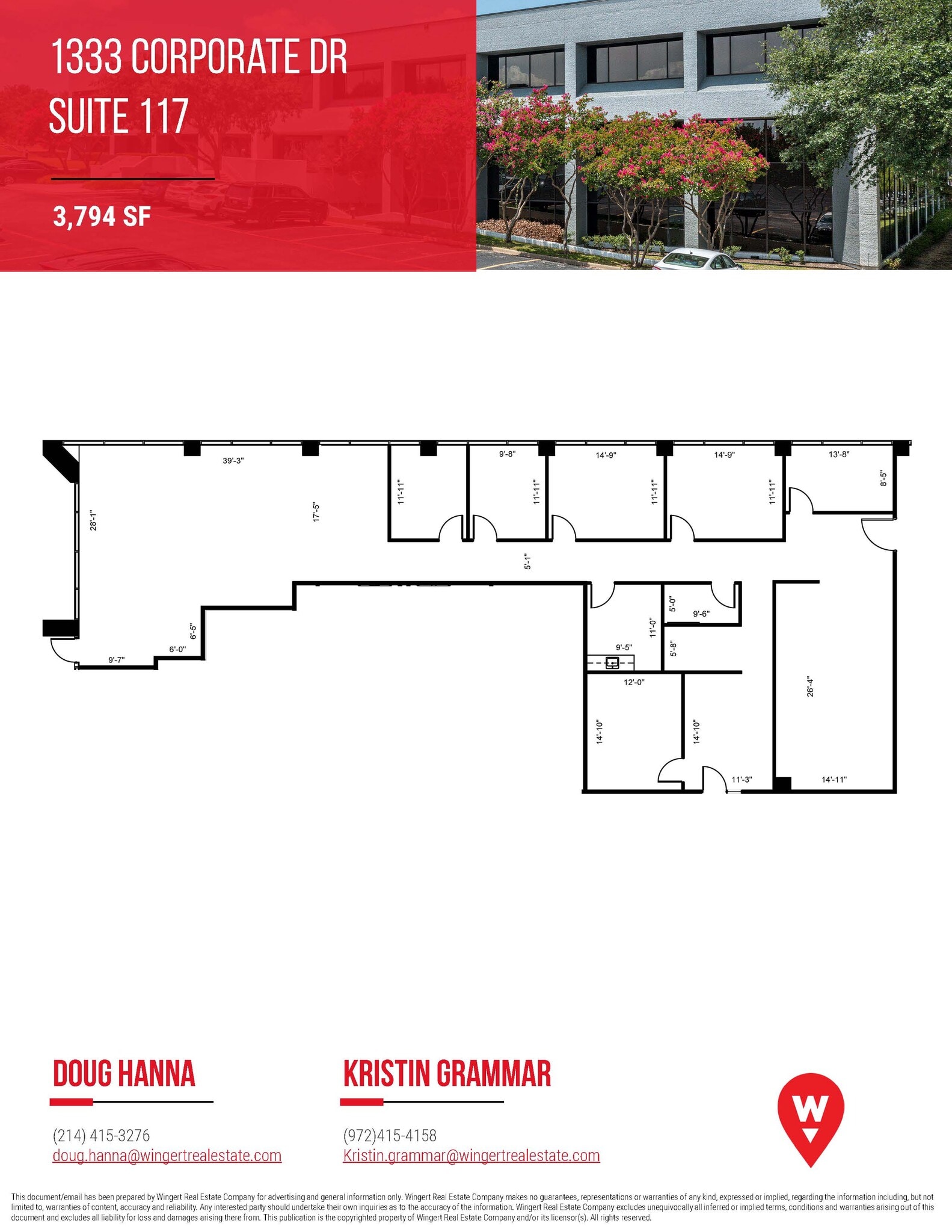1333 Corporate Dr, Irving, TX à louer Plan d’étage– Image 1 sur 1