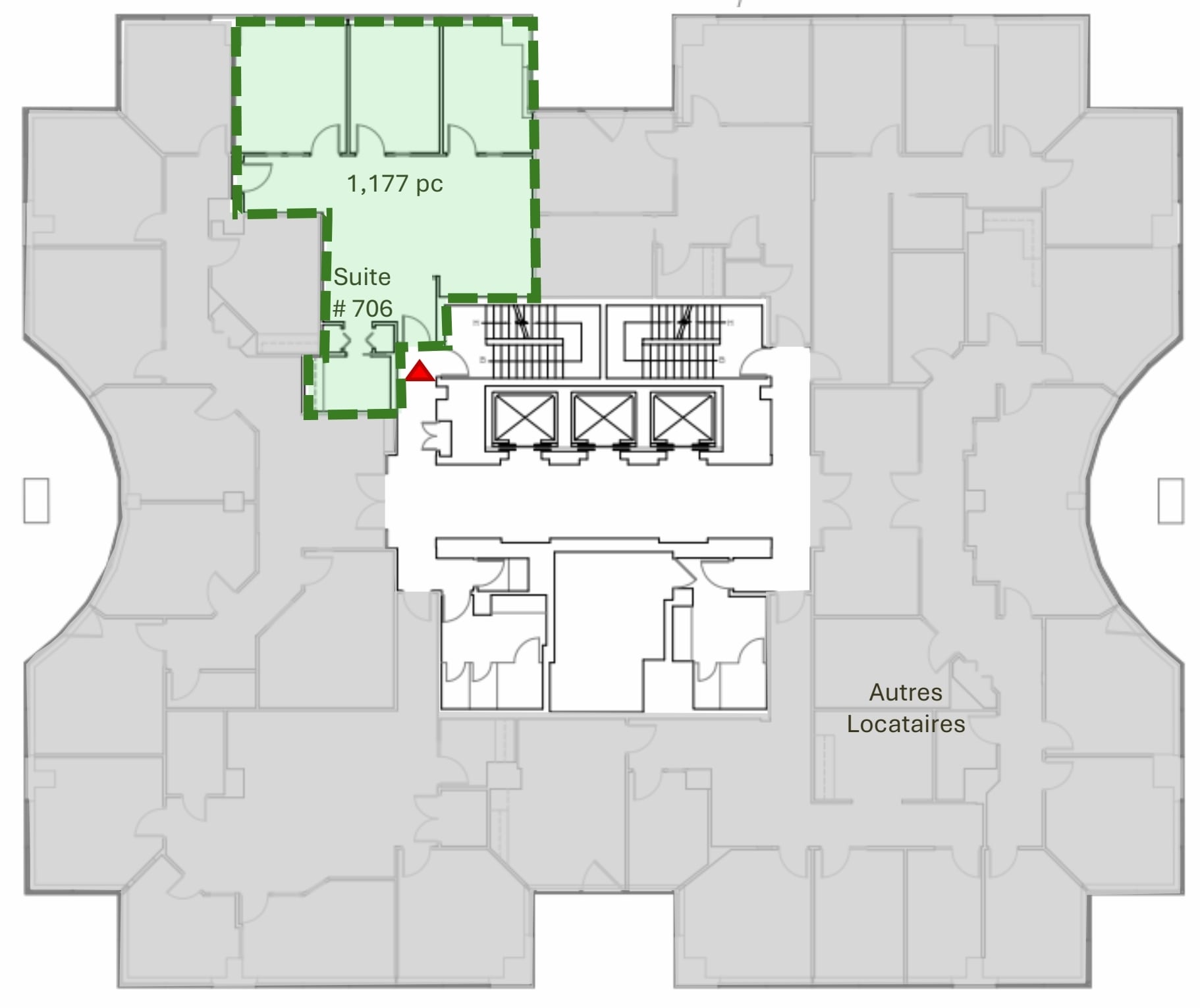 6355-6455 Rue Jean-Talon E, Saint-leonard, QC à louer Plan d’étage– Image 1 sur 1