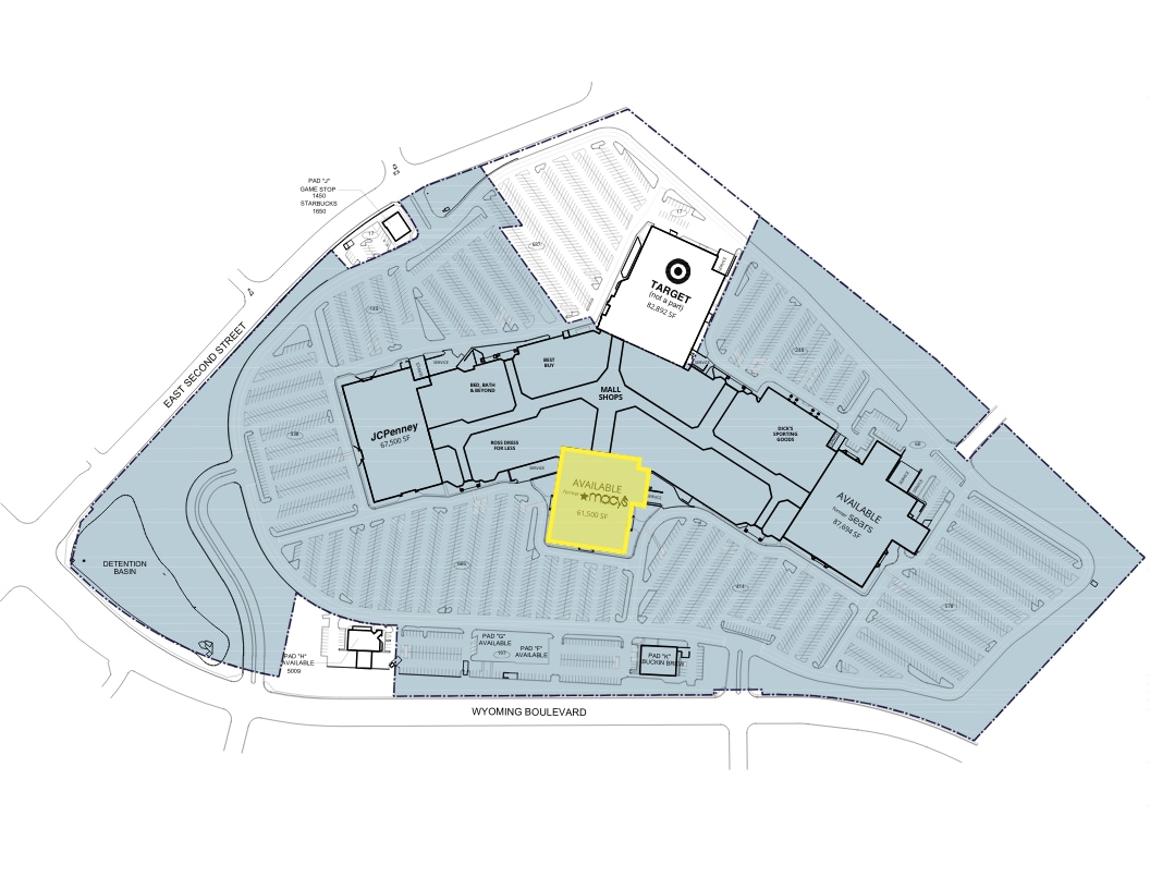 601 SE Wyoming Blvd, Casper, WY à louer Plan d’étage– Image 1 sur 2