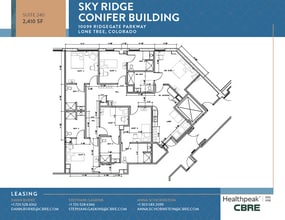 10535 Park Meadows Blvd, Lone Tree, CO à louer Plan d’étage– Image 1 sur 1