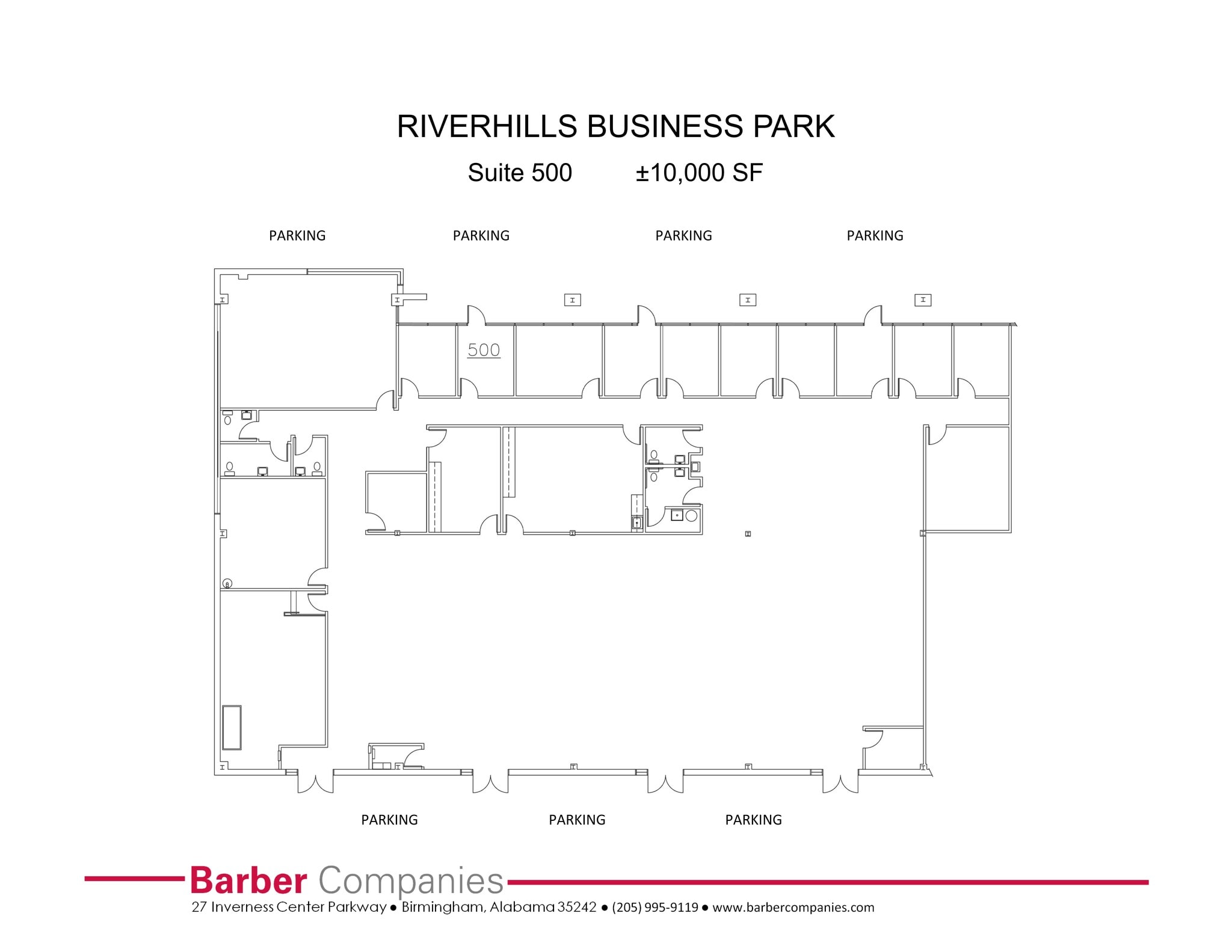 200 Riverhills Business Park, Birmingham, AL à louer Plan de site– Image 1 sur 1