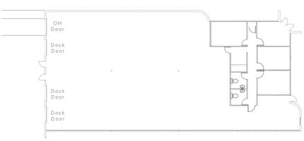 6100 NW 2nd St, Oklahoma City, OK à louer Plan d’étage– Image 2 sur 2