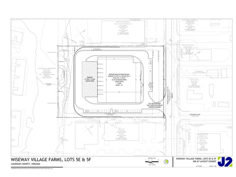 45825 Woodland Rd, Sterling, VA à louer - Plan de site – Image 2 sur 2