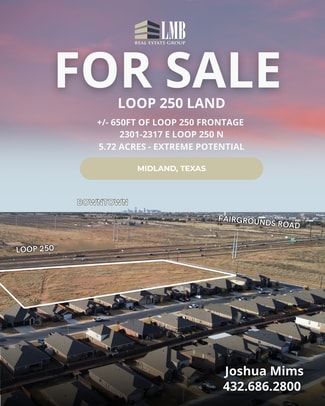 Plus de détails pour 2301-2317 Loop 250 North, Midland, TX - Terrain à vendre