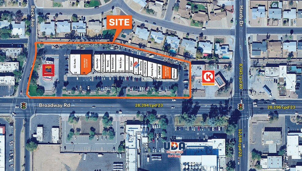 1010 W Broadway Rd, Tempe, AZ à louer - Photo de l’immeuble – Image 1 sur 4