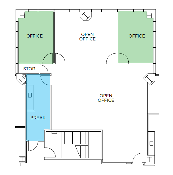 7676 Hazard Center Dr, San Diego, CA à louer Plan d’étage– Image 1 sur 1
