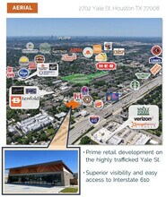 2702 Yale St, Houston, TX - VUE AÉRIENNE vue de carte