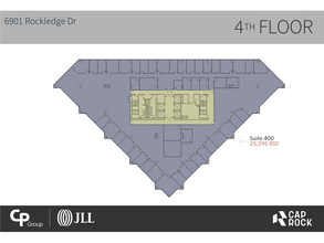 6903 Rockledge Dr, Bethesda, MD à louer Plan d’étage– Image 1 sur 1