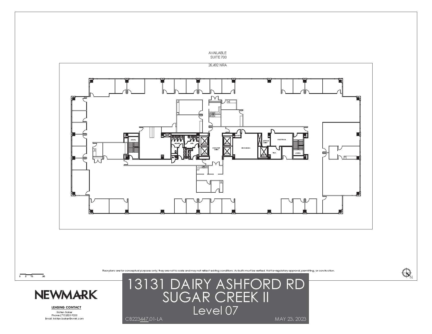 13131 Dairy Ashford Rd, Sugar Land, TX à louer Plan d’étage– Image 1 sur 1