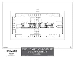 13131 Dairy Ashford Rd, Sugar Land, TX à louer Plan d’étage– Image 1 sur 1