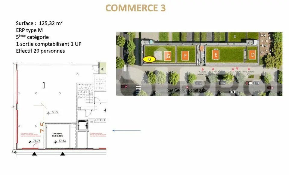 Local commercial dans Brétigny-sur-Orge à vendre - Photo de l’immeuble – Image 2 sur 4
