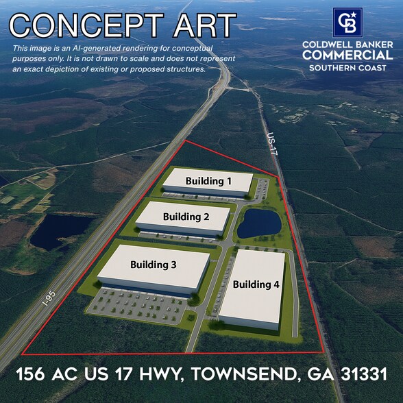 156 AC US 17 Hwy, Townsend, GA à vendre - Photo de l’immeuble – Image 1 sur 2
