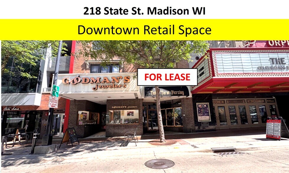 218-224 State St, Madison, WI à louer - Photo de l’immeuble – Image 1 sur 16