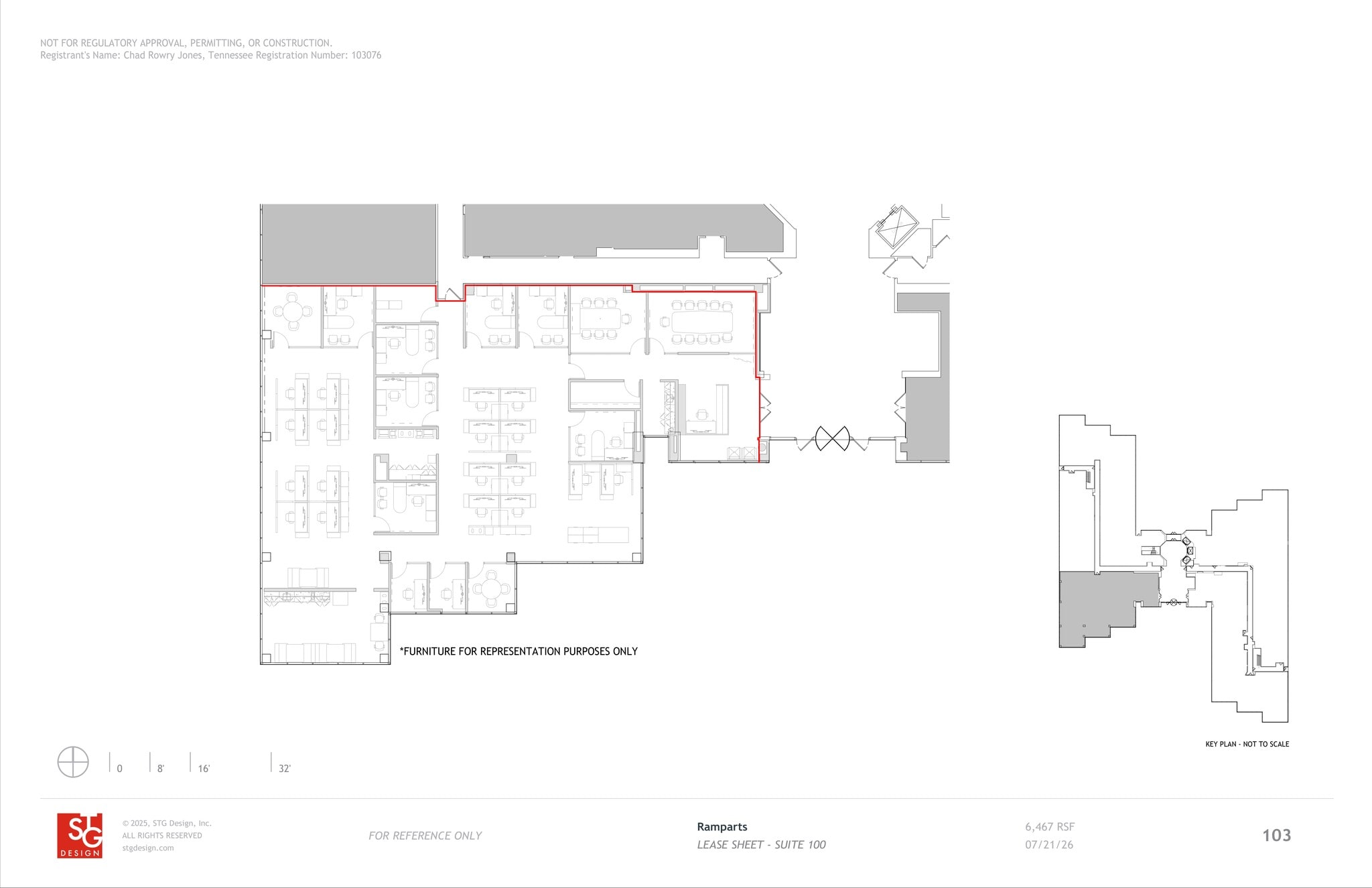 155 Franklin Rd, Brentwood, TN à louer Plan de site– Image 1 sur 1