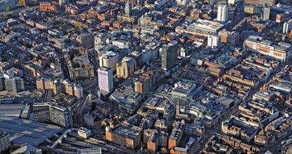 Boar Ln, Leeds, WYK - Vue aérienne  vue de carte