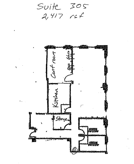 3701 Wilshire Blvd, Los Angeles, CA à louer Plan d’étage– Image 1 sur 1