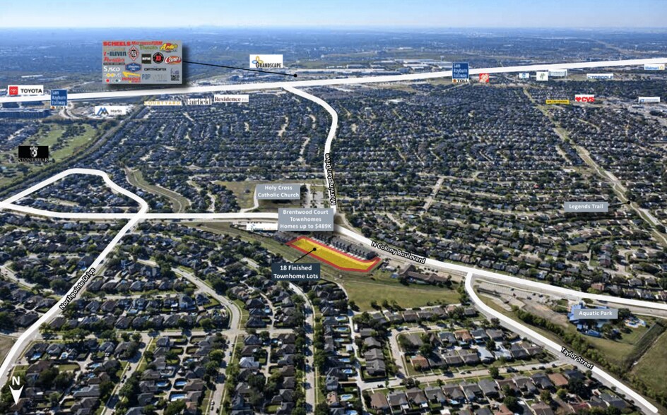 5613 Woodlands Dr, The Colony, TX à vendre - Photo principale – Image 1 sur 4