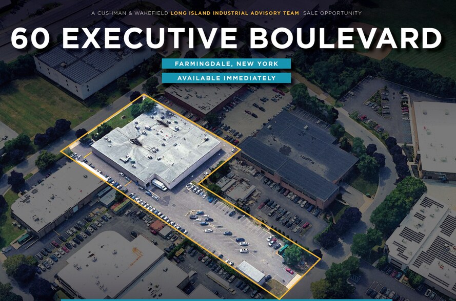 60 Executive Blvd, Farmingdale, NY à vendre - Photo de l’immeuble – Image 1 sur 15