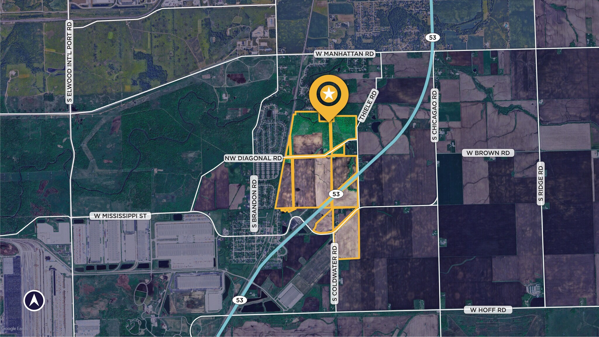 State Route 53, Elwood, IL à vendre Photo principale– Image 1 sur 2