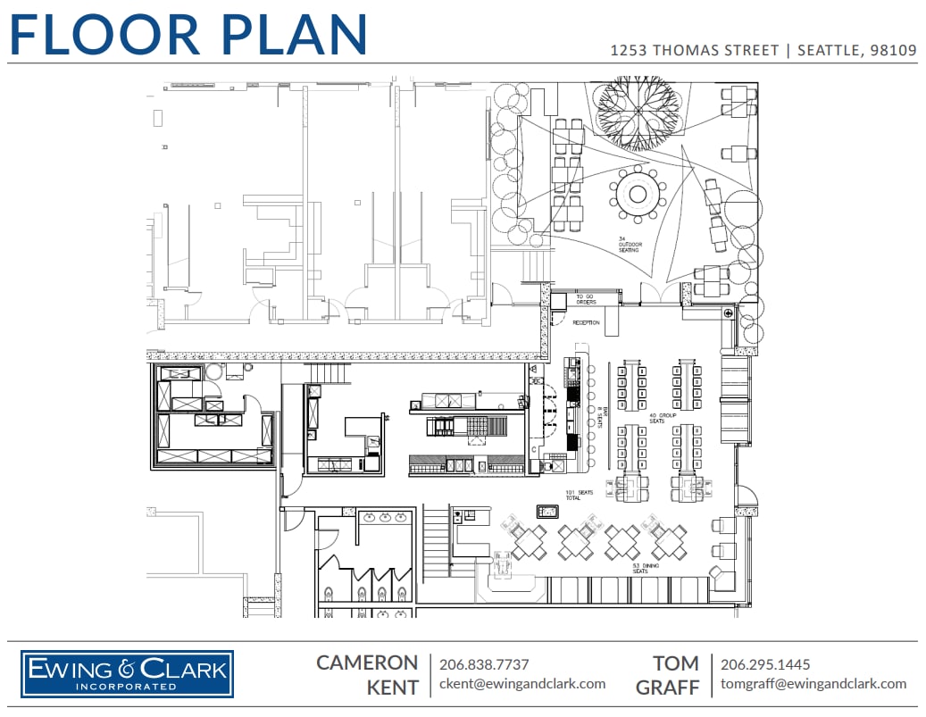 221 Minor Ave N, Seattle, WA à louer Plan d’étage– Image 1 sur 1