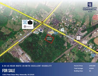 Plus de détails pour 11811 Peter Shane Wy, Nokesville, VA - Terrain à vendre