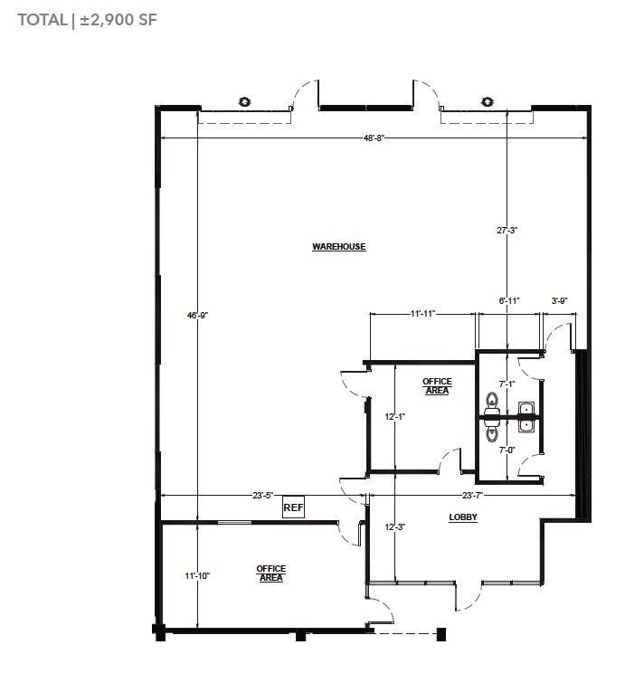 2329 W Mescal St, Phoenix, AZ à louer Plan d’étage– Image 1 sur 2