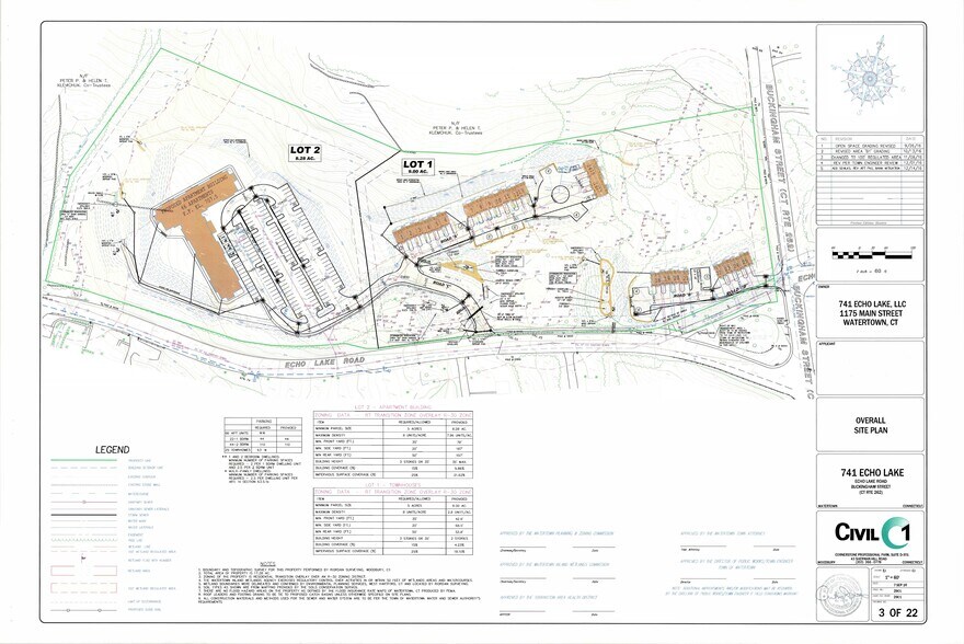 741 Echo Lake Rd, Watertown, CT à vendre - Plan de site – Image 3 sur 3