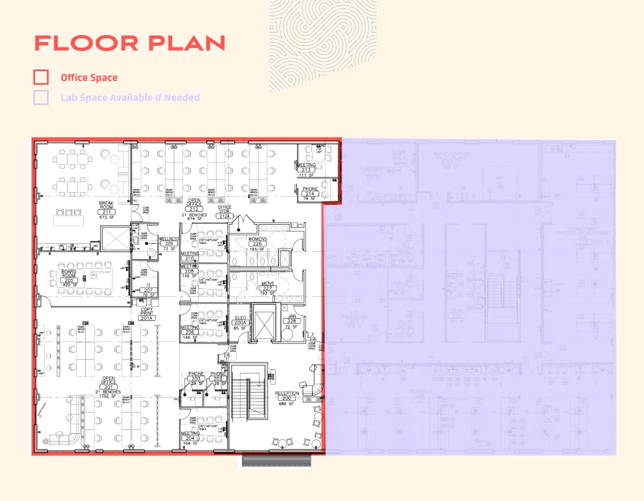 1501 Harbor Bay Pky, Alameda, CA à louer Plan d’étage– Image 1 sur 5