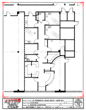 10 Forrestal Rd S, Princeton, NJ à louer Plan d’étage– Image 1 sur 1