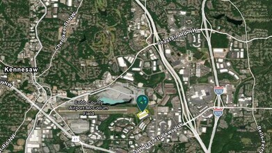 980 Cobb Place Blvd, Kennesaw, GA - VUE AÉRIENNE  vue de carte