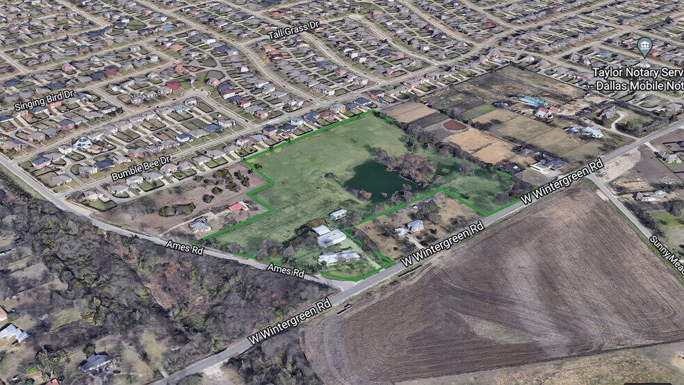 2800 Ames, Lancaster, TX à vendre - Aérien – Image 2 sur 8