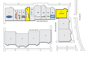 23052 Lake Forest Dr, Laguna Hills, CA à louer Plan de site– Image 1 sur 1