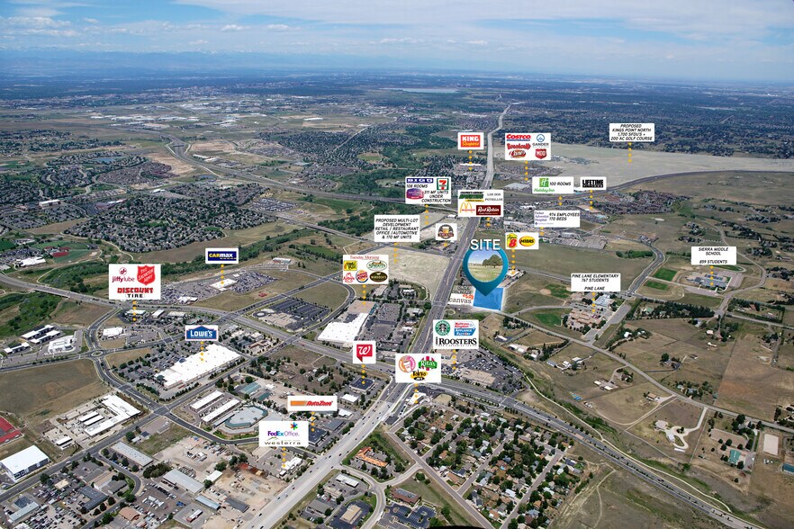 NEC Parker Rd & Ponderosa Dr, Parker, CO à vendre - Photo de l’immeuble – Image 2 sur 3