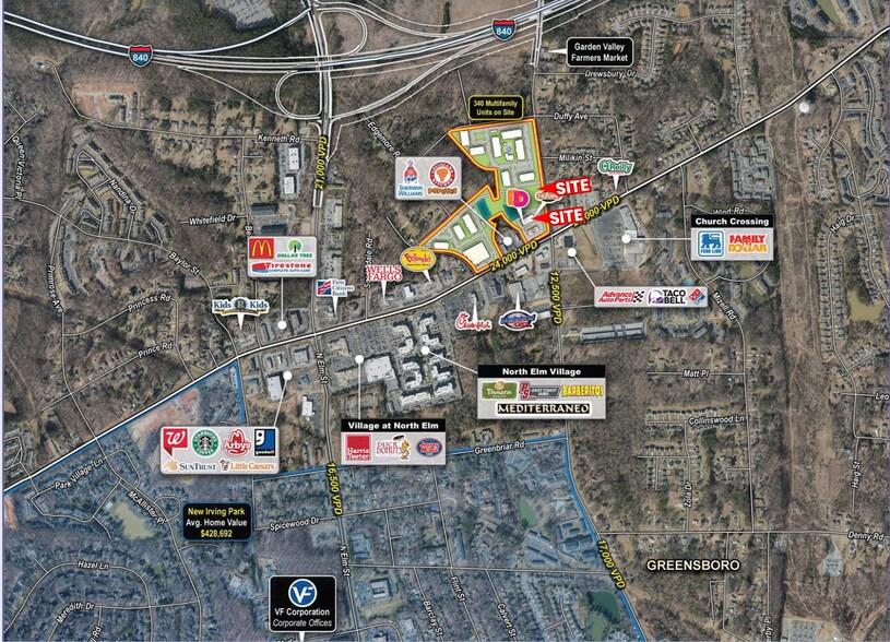 100 Pisgah Church Rd, Greensboro, NC à louer - Photo de l’immeuble – Image 3 sur 5