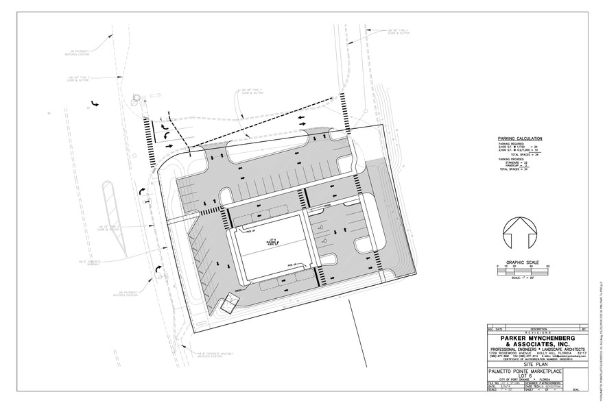 3825 Clyde Morris Blvd, Port Orange, FL à vendre - Plan de site – Image 3 sur 4