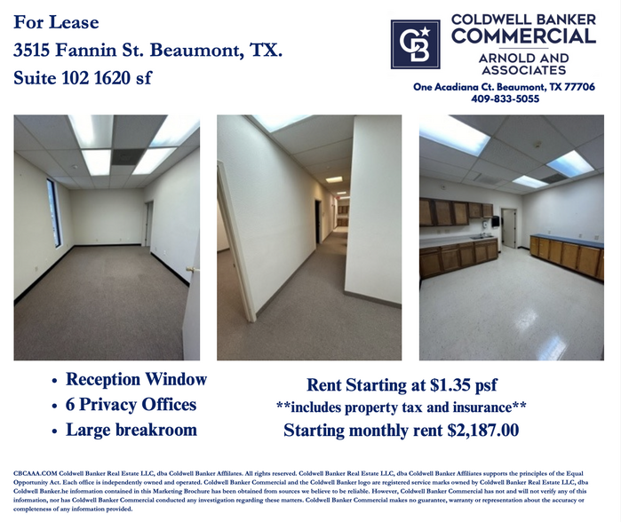 3515 Fannin St, Beaumont, TX à louer - Photo intérieure – Image 3 sur 9