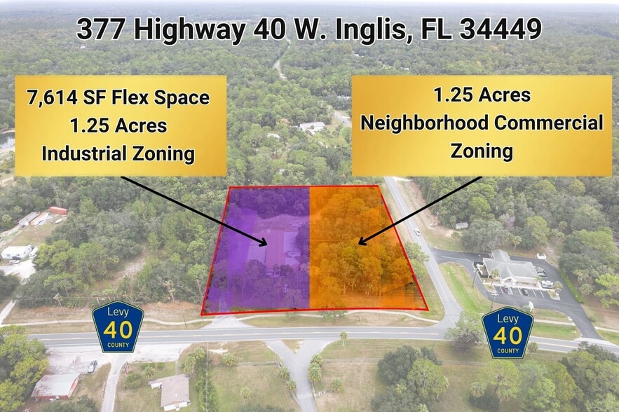 377 Highway 40 W, Inglis, FL à vendre - Aérien – Image 2 sur 101