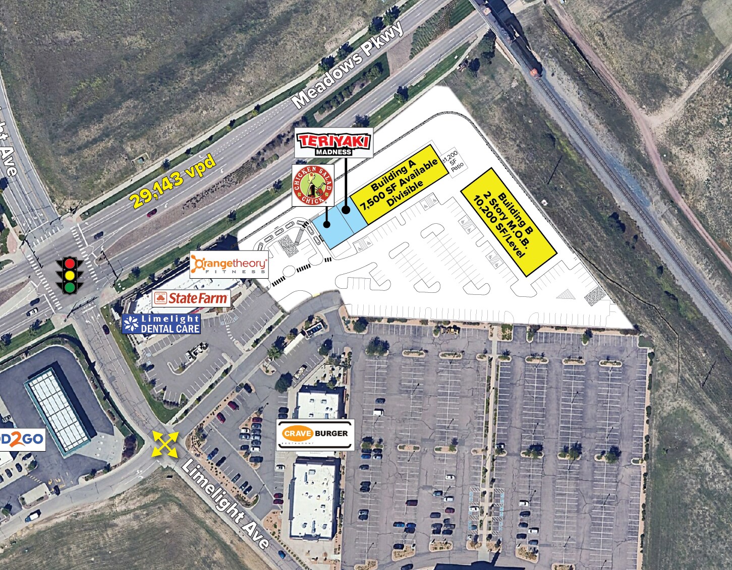 SEC Meadows Pkwy & Limelight Ave, Castle Rock, CO à louer Photo principale– Image 1 sur 3