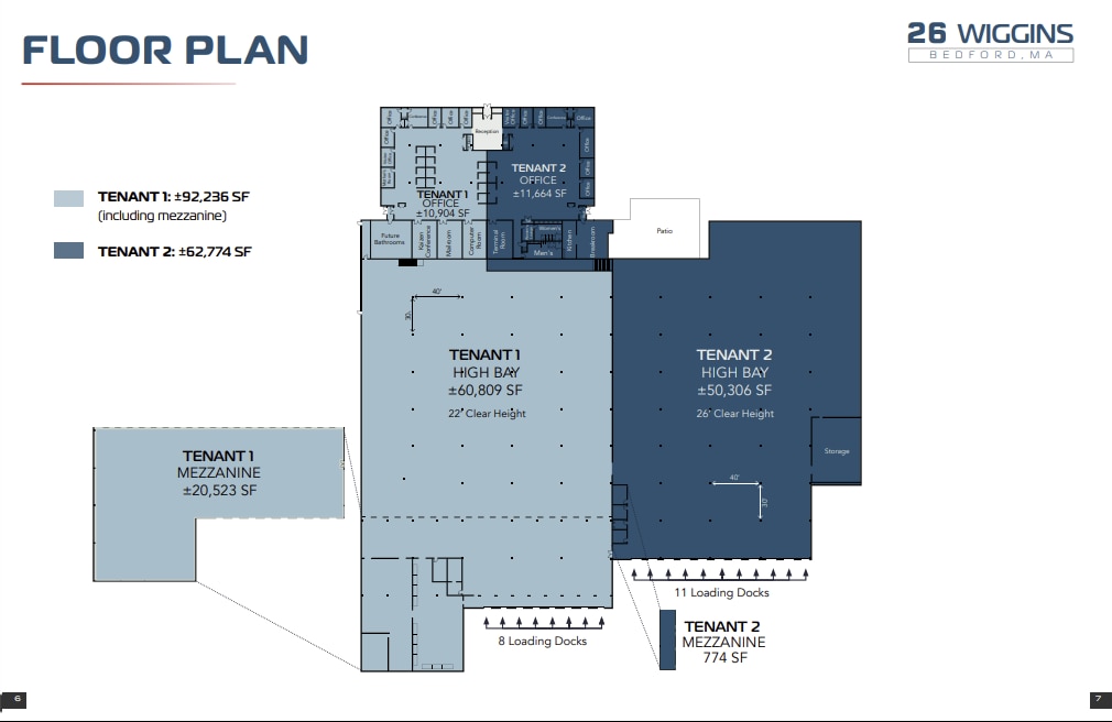 26 Wiggins Ave, Bedford, MA à louer Plan d’étage– Image 1 sur 1